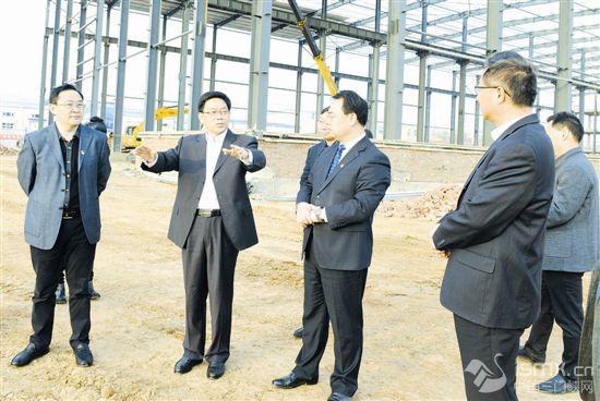 杨跃民调研渑池县重点项目建设