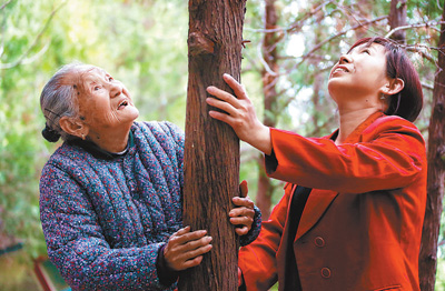 眼瞅着石头山绿起来(美丽中国·绿染太行③)